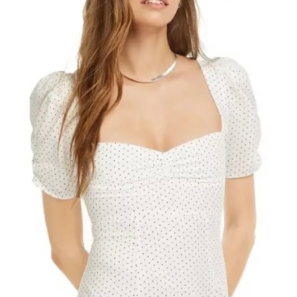 NWT Ivory Sweetheart Neck Mid-calf Slip Dress - Picture 2 of 3